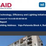 Energy Audit Report. Residential Building Address: Vaja-Pshavela Block 4, Building 1